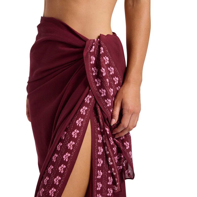 Seafolly Woodblock Sarong image number 2